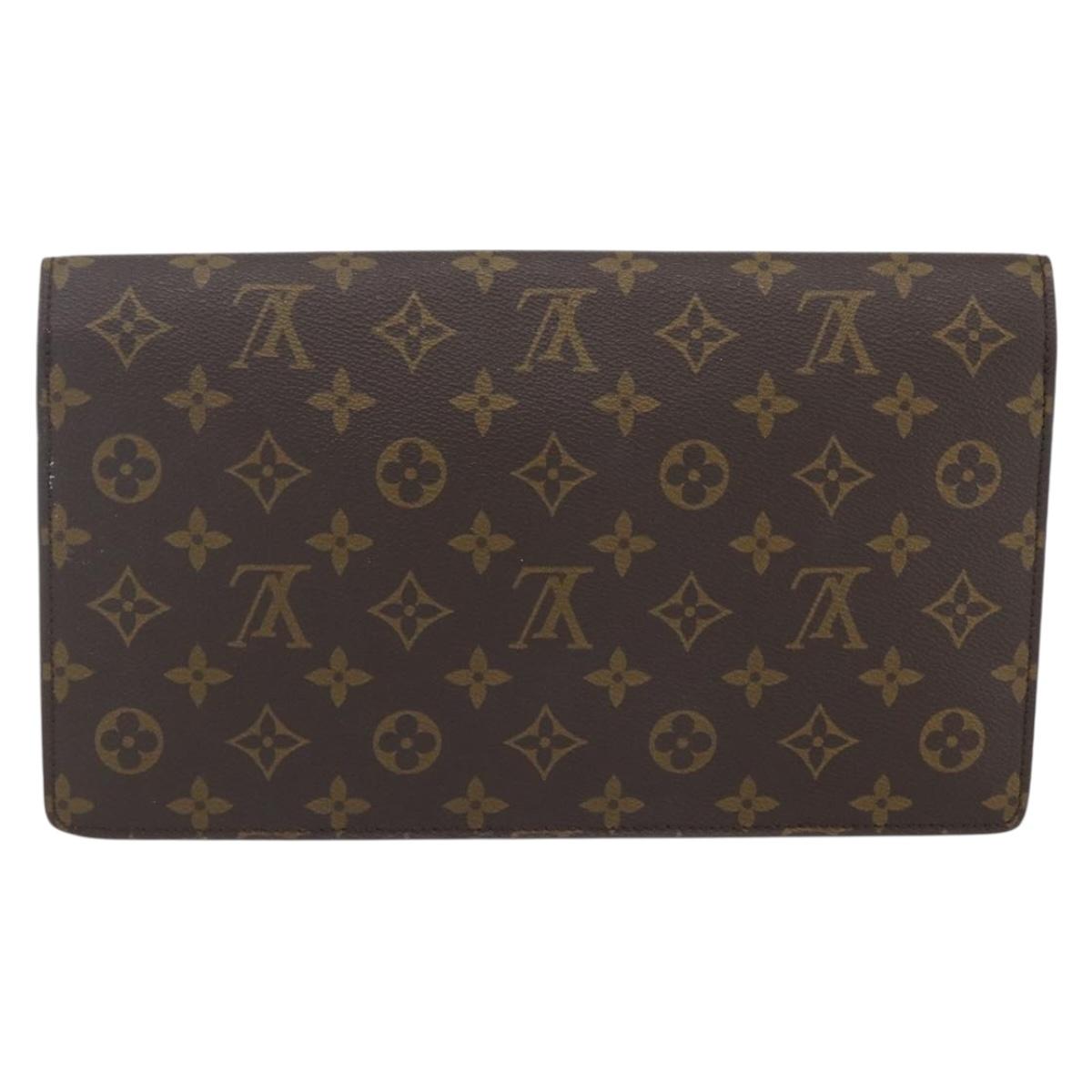 LOUIS VUITTON Monogram Chaillot Clutch Bag M51786 LV Auth 166388