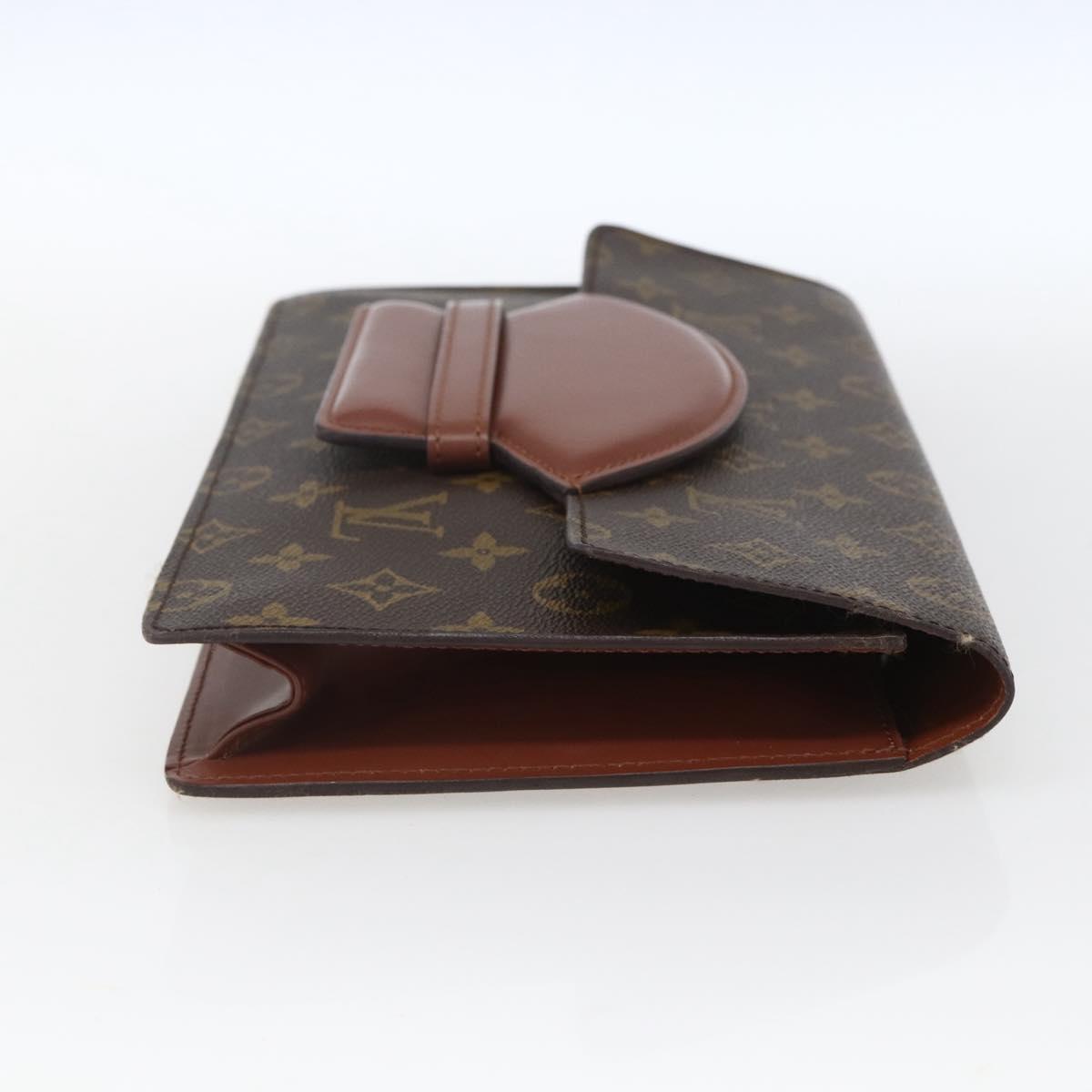 LOUIS VUITTON Monogram Chaillot Clutch Bag M51786 LV Auth 166388