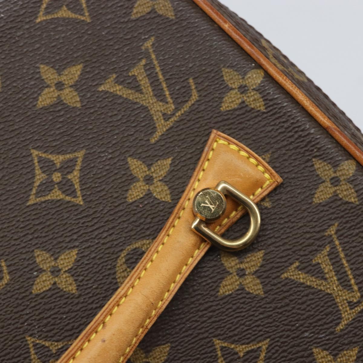LOUIS VUITTON Monogram Nice Hand Bag M47280 LV Auth 166399