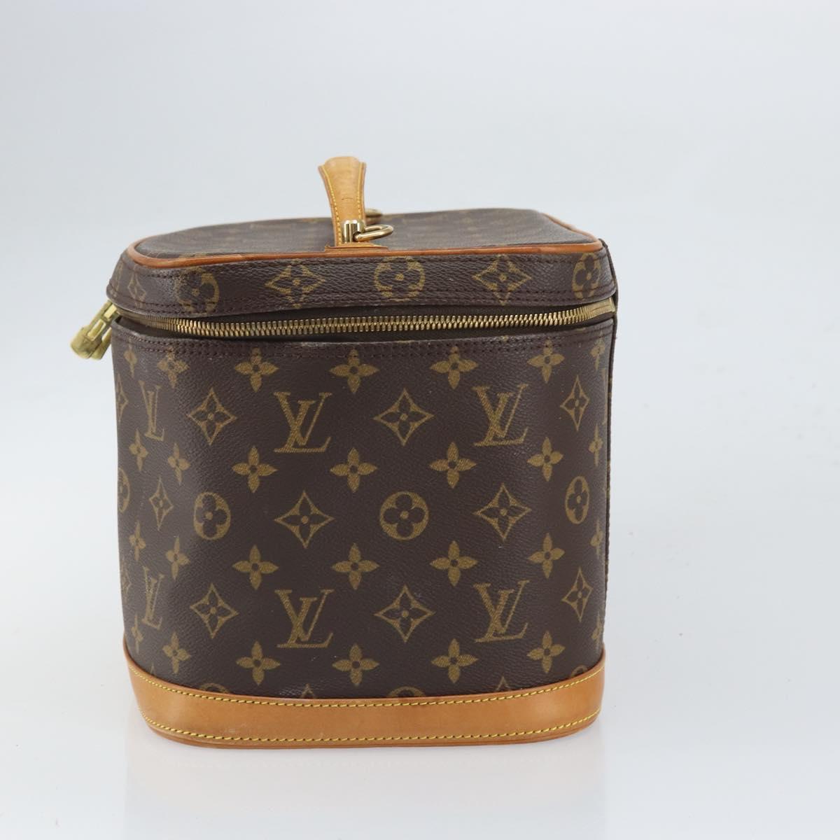 LOUIS VUITTON Monogram Nice Hand Bag M47280 LV Auth 166399