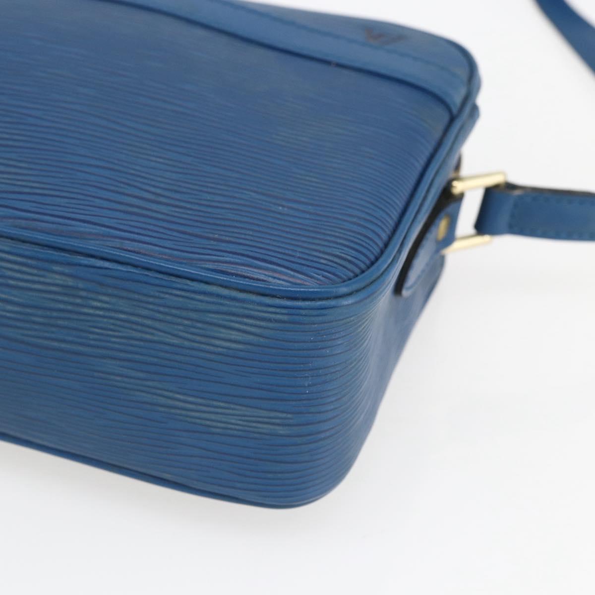 LOUIS VUITTON Epi Trocadero 23 Shoulder Bag Blue M52305 LV Auth 166417A