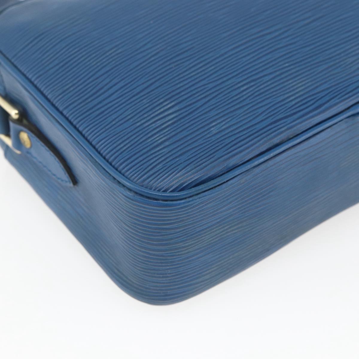 LOUIS VUITTON Epi Trocadero 23 Shoulder Bag Blue M52305 LV Auth 166417A