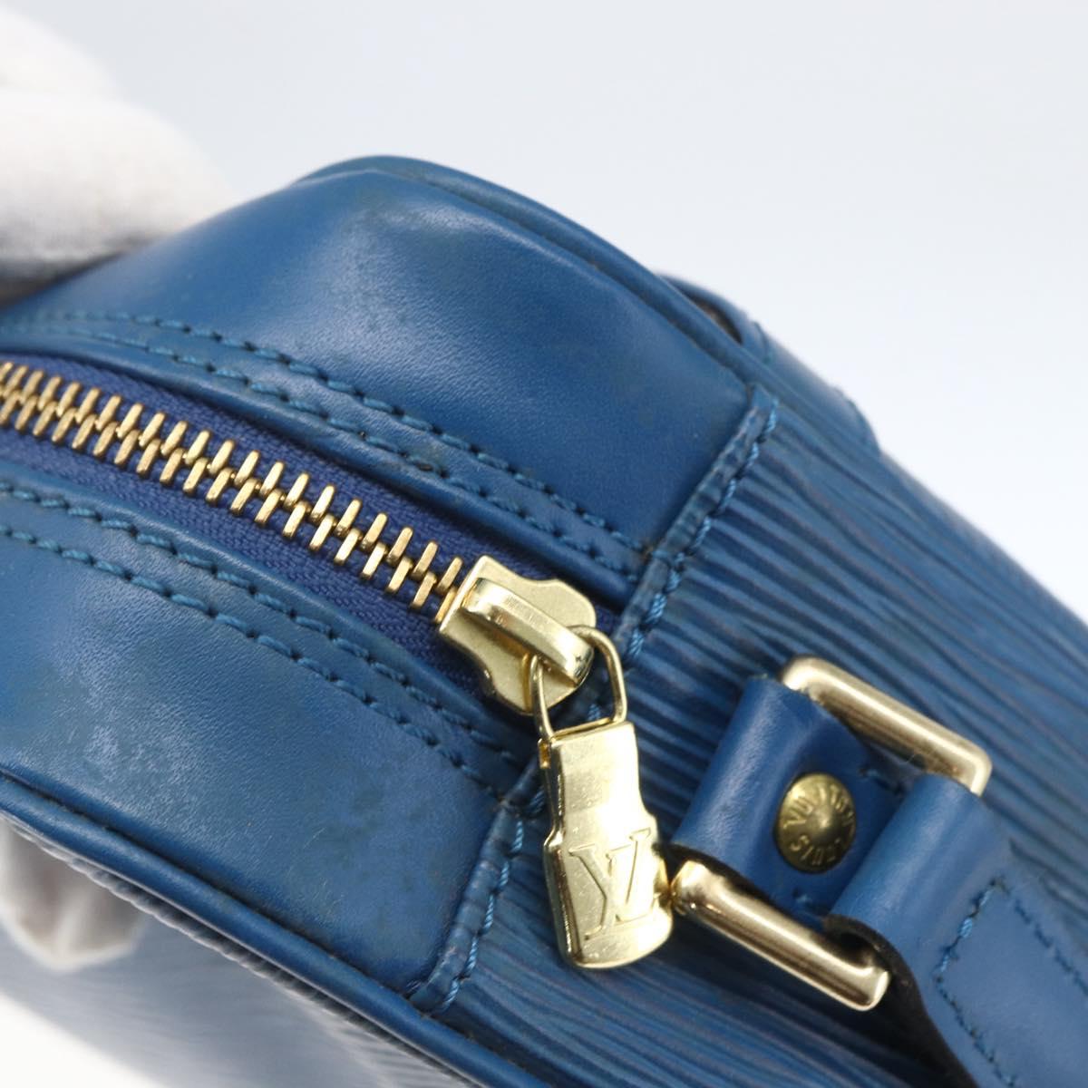 LOUIS VUITTON Epi Trocadero 23 Shoulder Bag Blue M52305 LV Auth 166417A