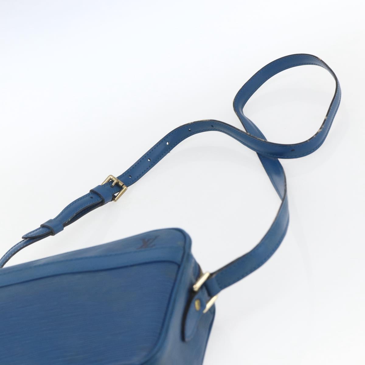 LOUIS VUITTON Epi Trocadero 23 Shoulder Bag Blue M52305 LV Auth 166417A