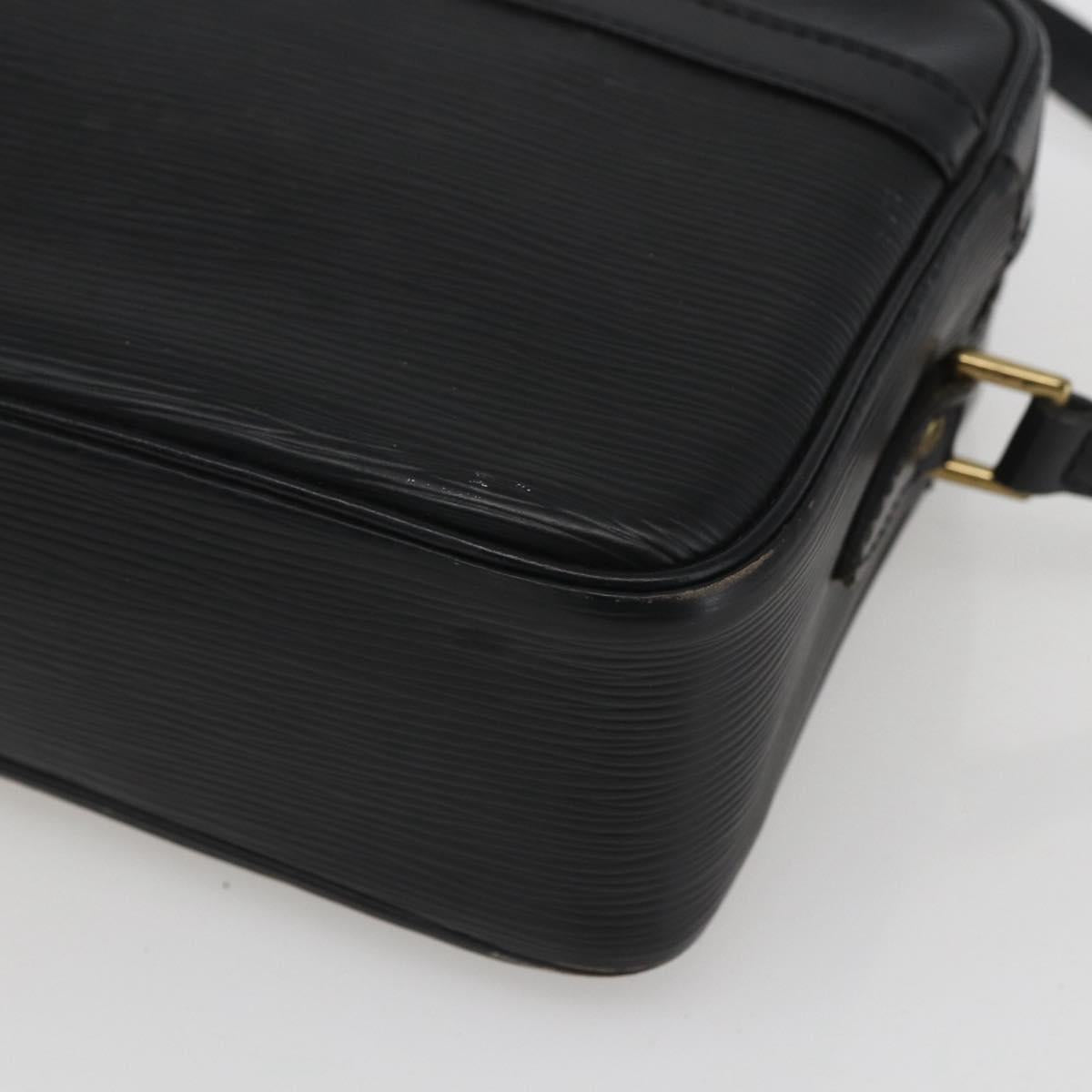 LOUIS VUITTON Epi Trocadero 27 Shoulder Bag Black M52312 LV Auth 166418A