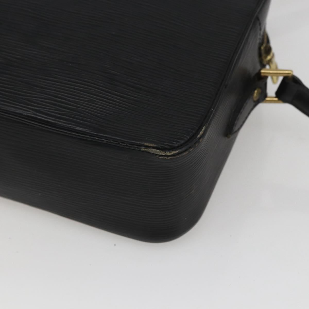LOUIS VUITTON Epi Trocadero 27 Shoulder Bag Black M52312 LV Auth 166418A