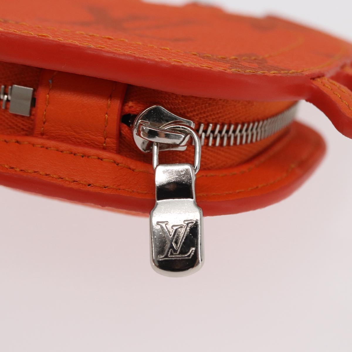LOUIS VUITTON Monogram LV Club Charm Bag Charm Orange M01929 LV Auth 166451SM