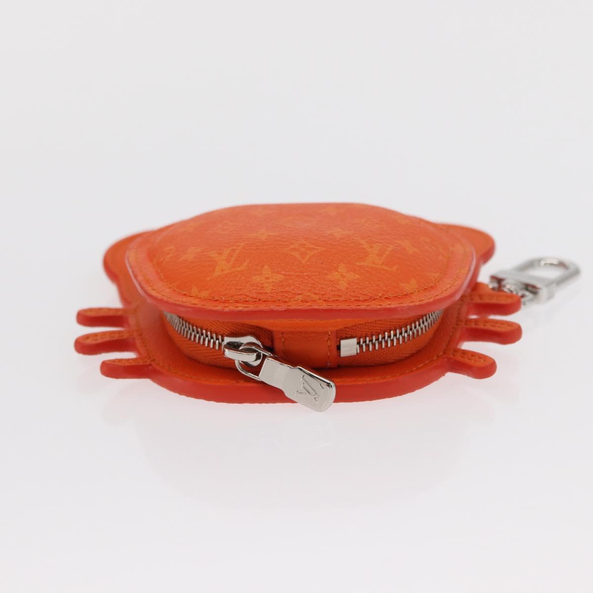 LOUIS VUITTON Monogram LV Club Charm Bag Charm Orange M01929 LV Auth 166451SM