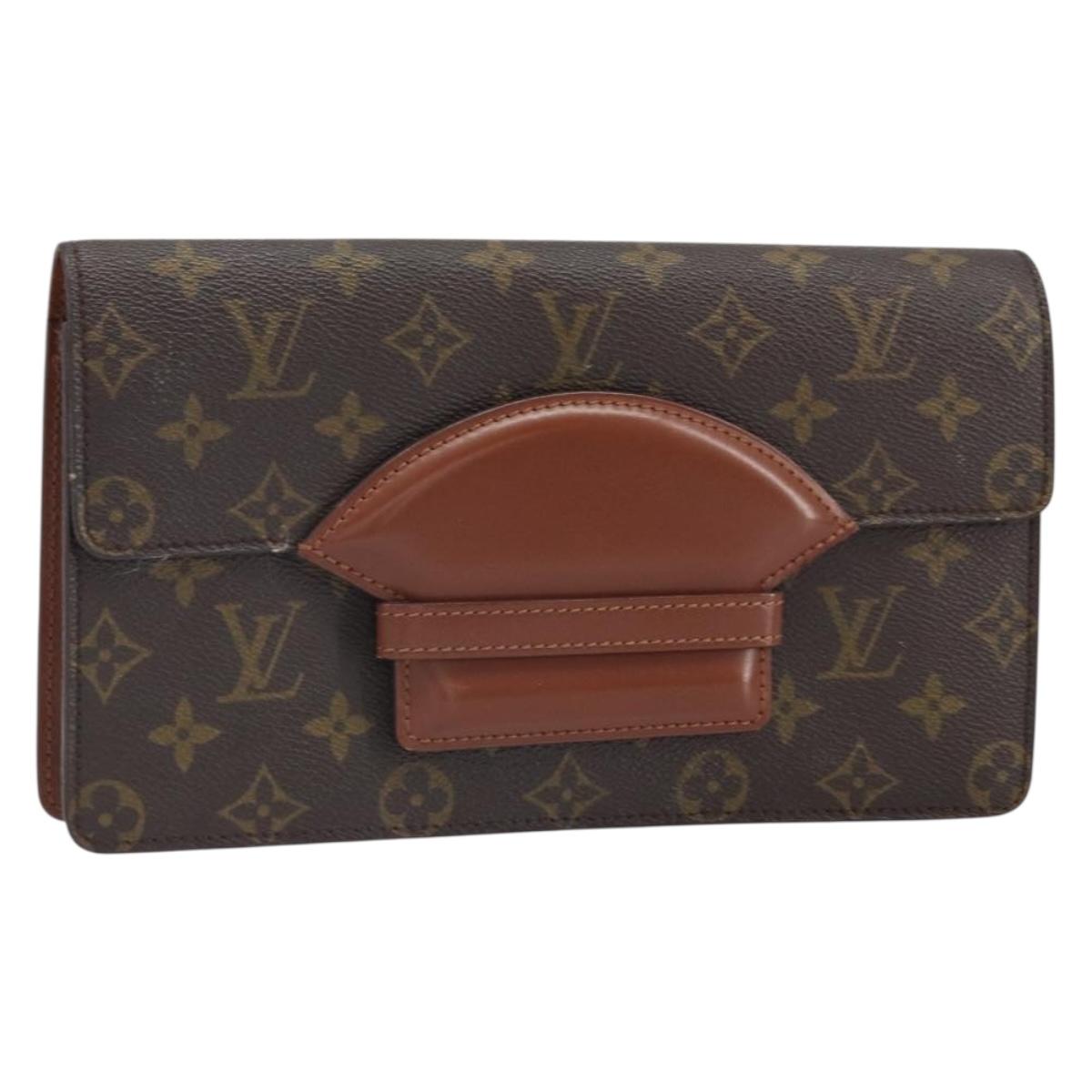 LOUIS VUITTON Monogram Chaillot Clutch Bag M51786 LV Auth 166452