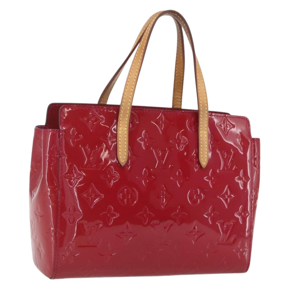 LOUIS VUITTON Monogram Vernis Catalina BB Bag Rose Andian M90016 LV Auth 166465