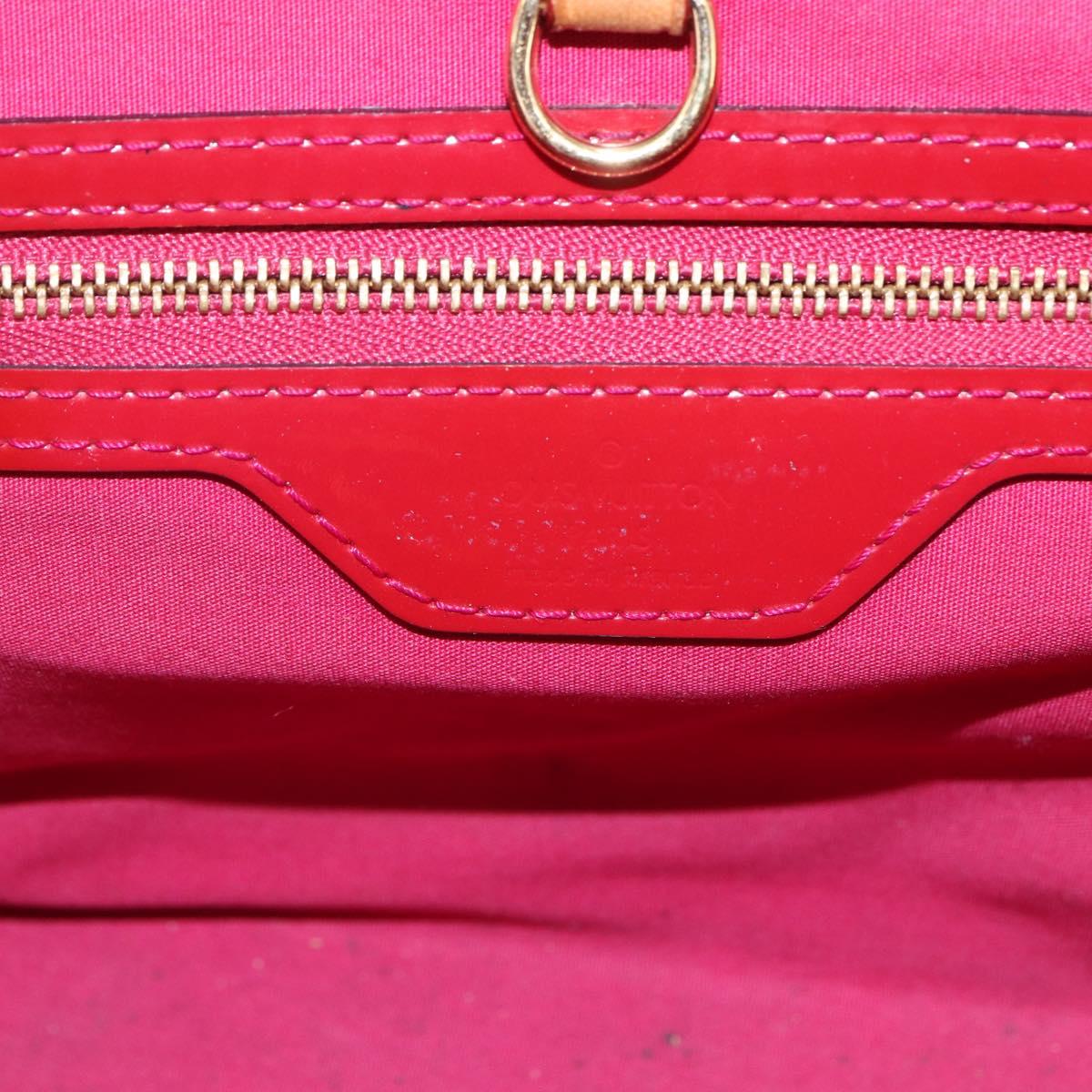LOUIS VUITTON Monogram Vernis Catalina BB Bag Rose Andian M90016 LV Auth 166465