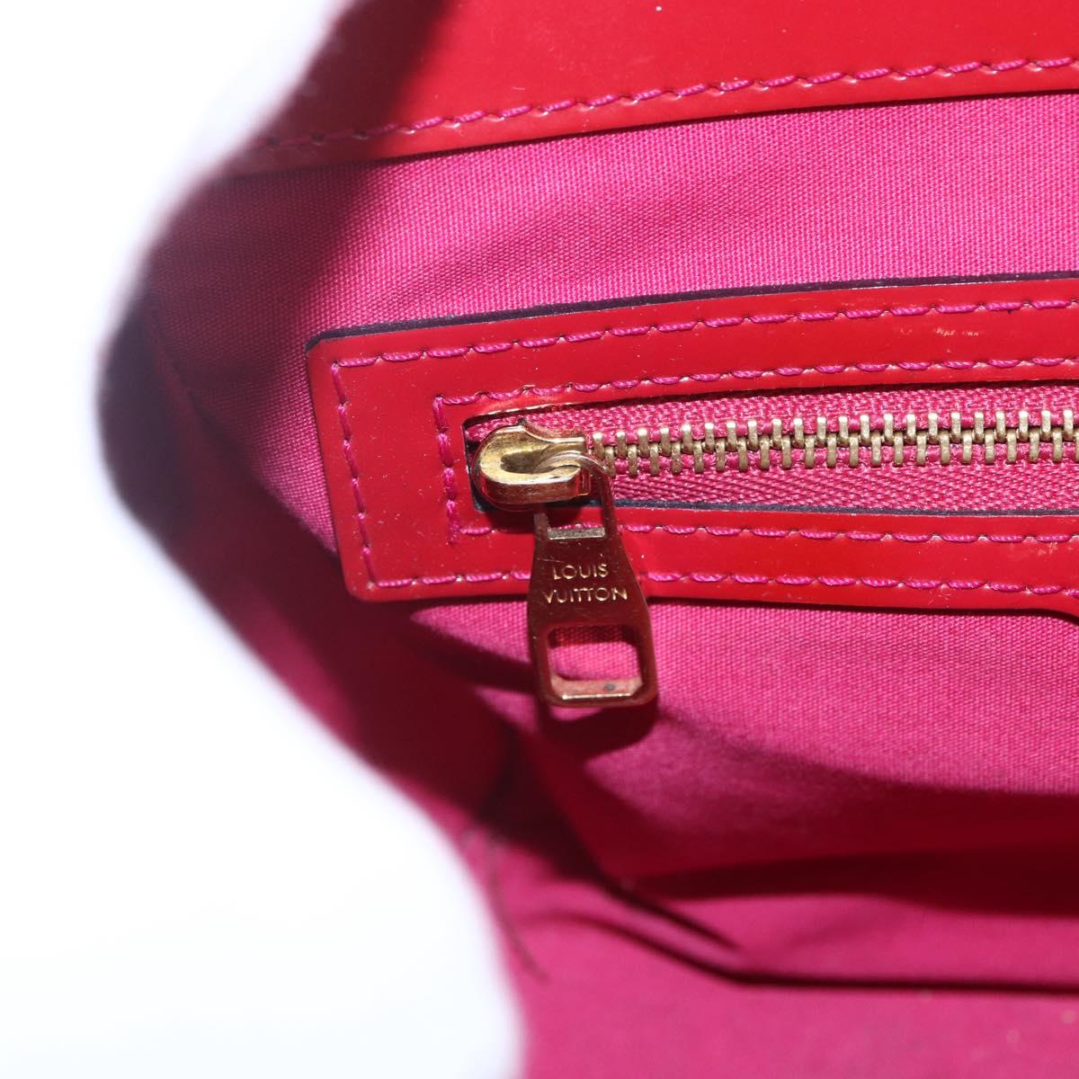 LOUIS VUITTON Monogram Vernis Catalina BB Bag Rose Andian M90016 LV Auth 166465