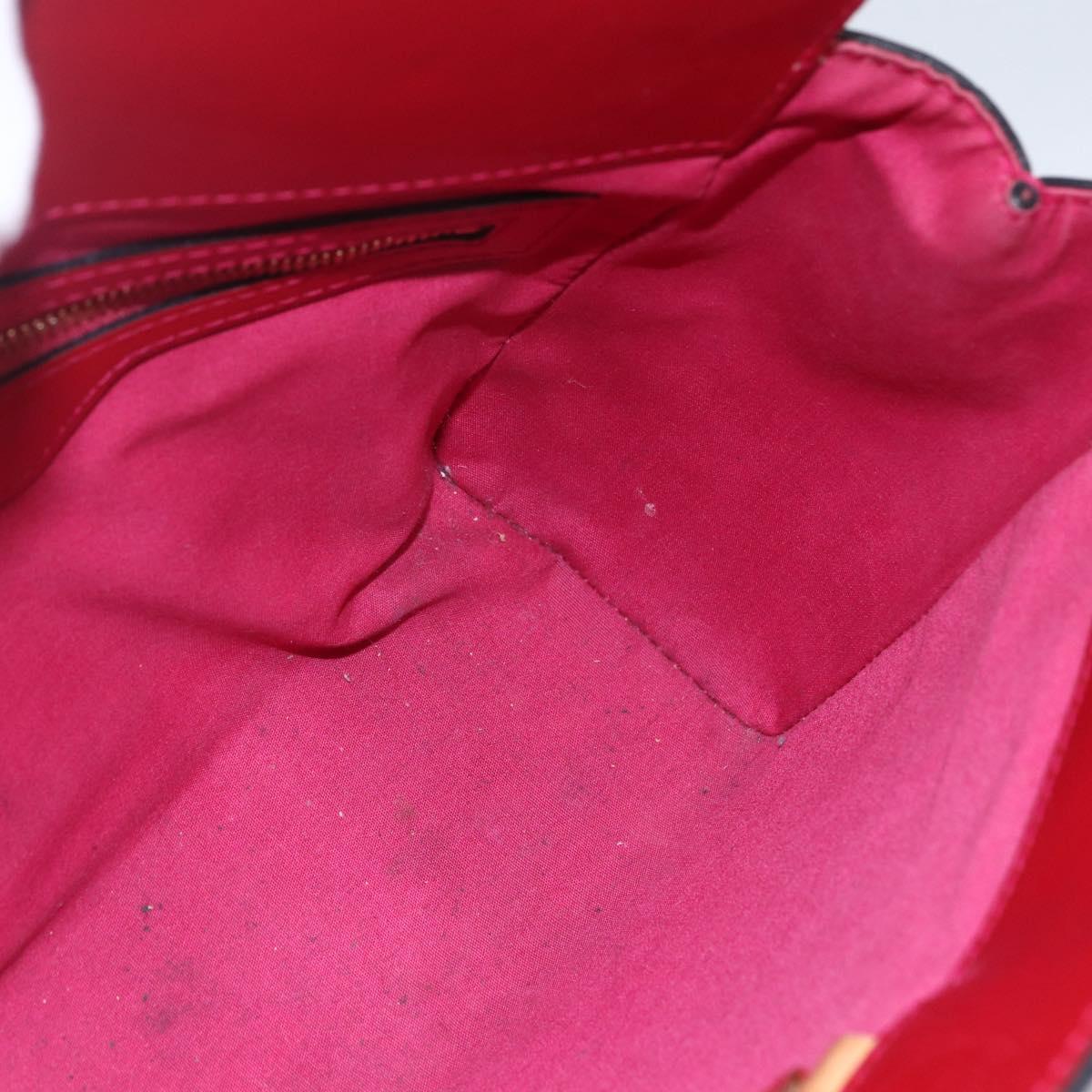 LOUIS VUITTON Monogram Vernis Catalina BB Bag Rose Andian M90016 LV Auth 166465