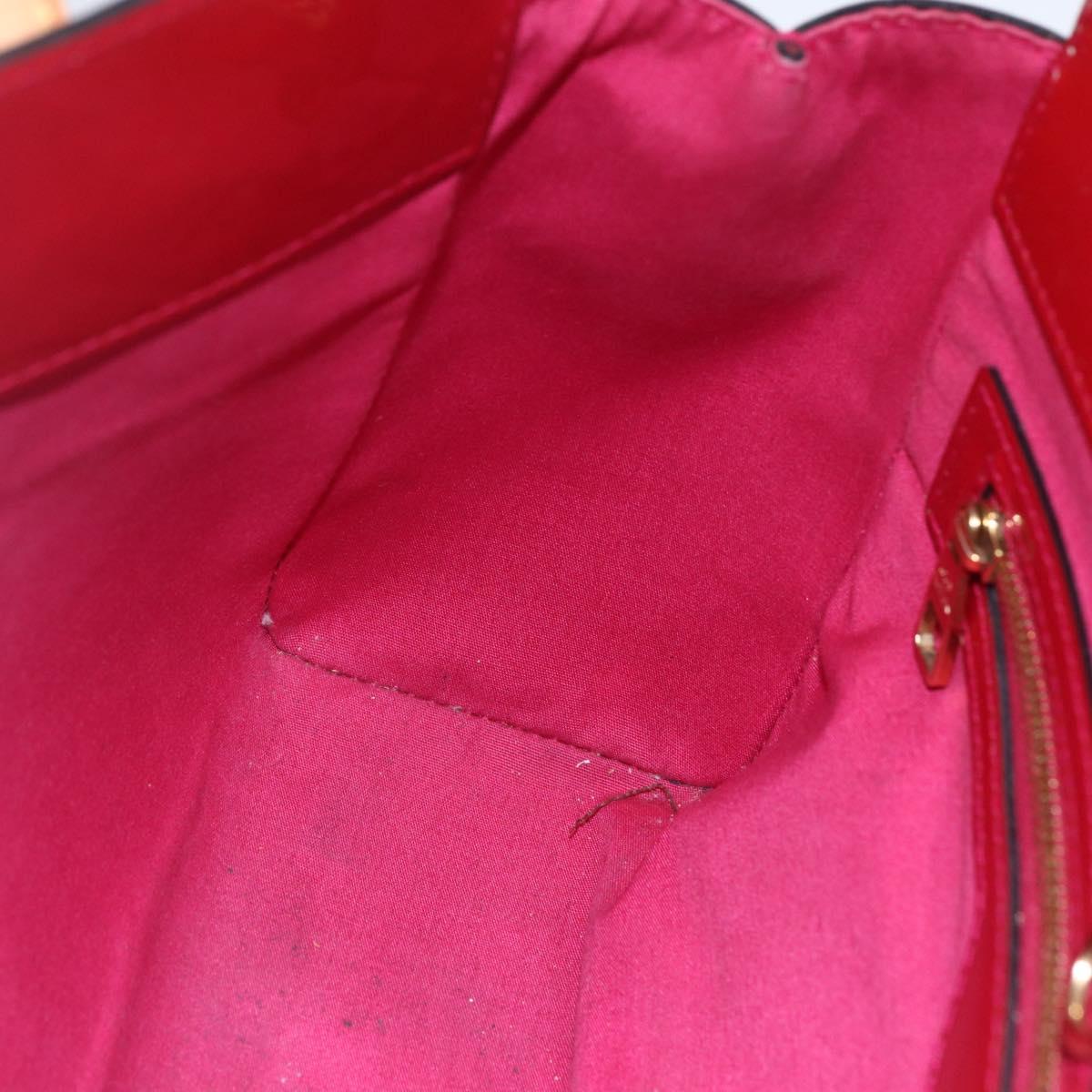LOUIS VUITTON Monogram Vernis Catalina BB Bag Rose Andian M90016 LV Auth 166465