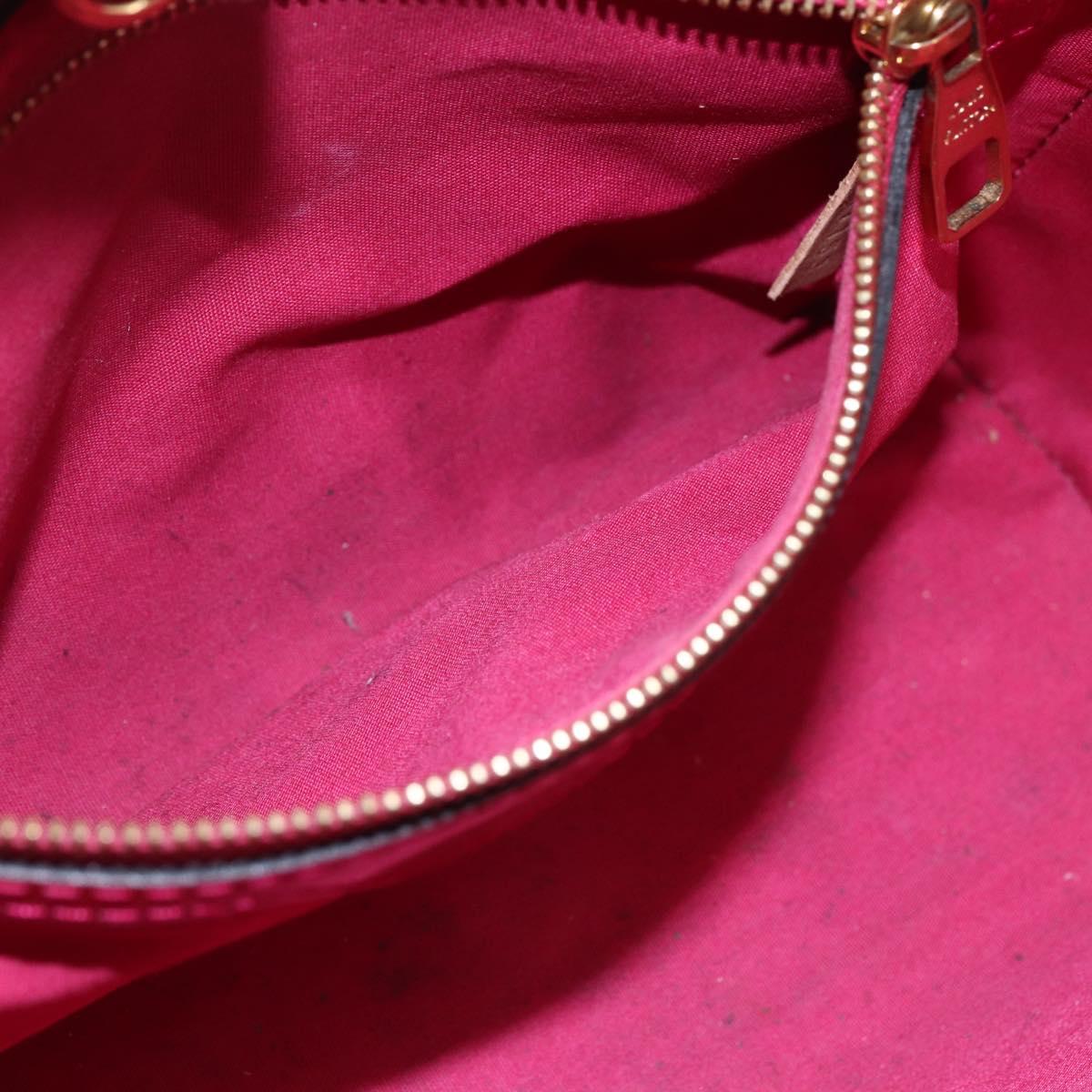 LOUIS VUITTON Monogram Vernis Catalina BB Bag Rose Andian M90016 LV Auth 166465