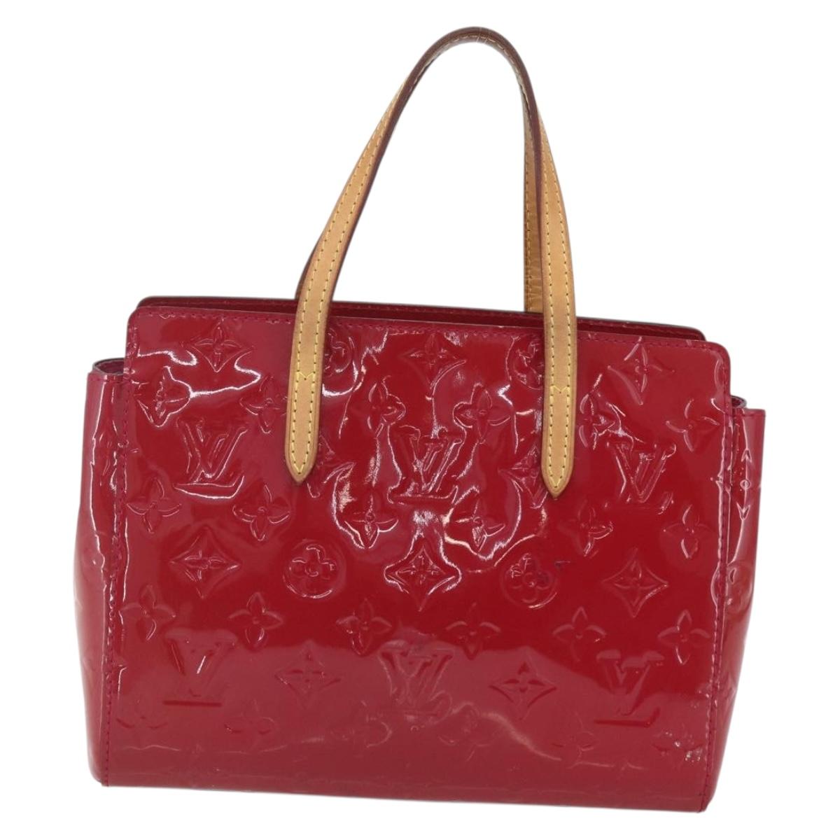 LOUIS VUITTON Monogram Vernis Catalina BB Bag Rose Andian M90016 LV Auth 166465