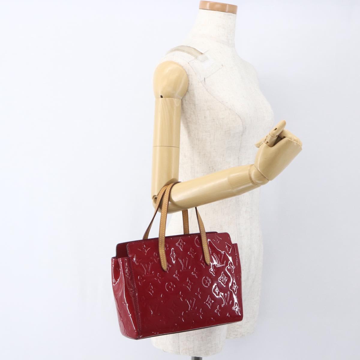 LOUIS VUITTON Monogram Vernis Catalina BB Bag Rose Andian M90016 LV Auth 166465