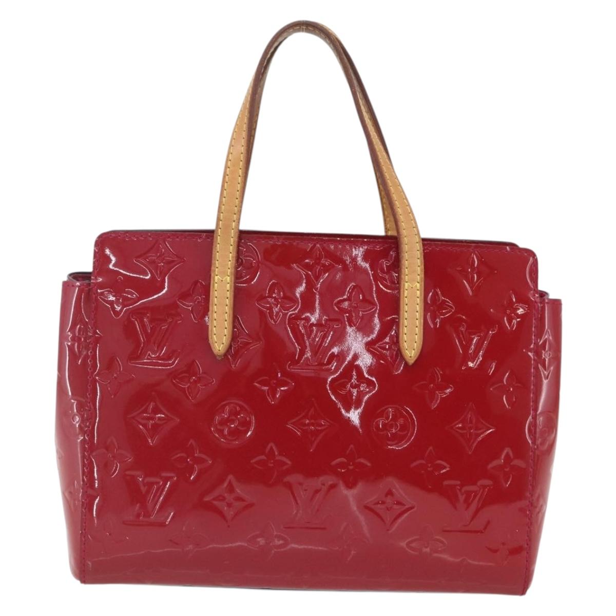 LOUIS VUITTON Monogram Vernis Catalina BB Bag Rose Andian M90016 LV Auth 166465