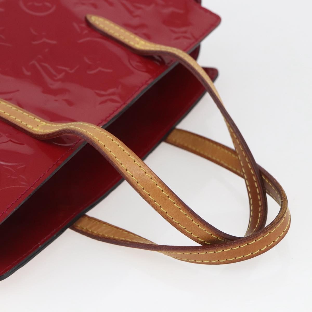 LOUIS VUITTON Monogram Vernis Catalina BB Bag Rose Andian M90016 LV Auth 166465
