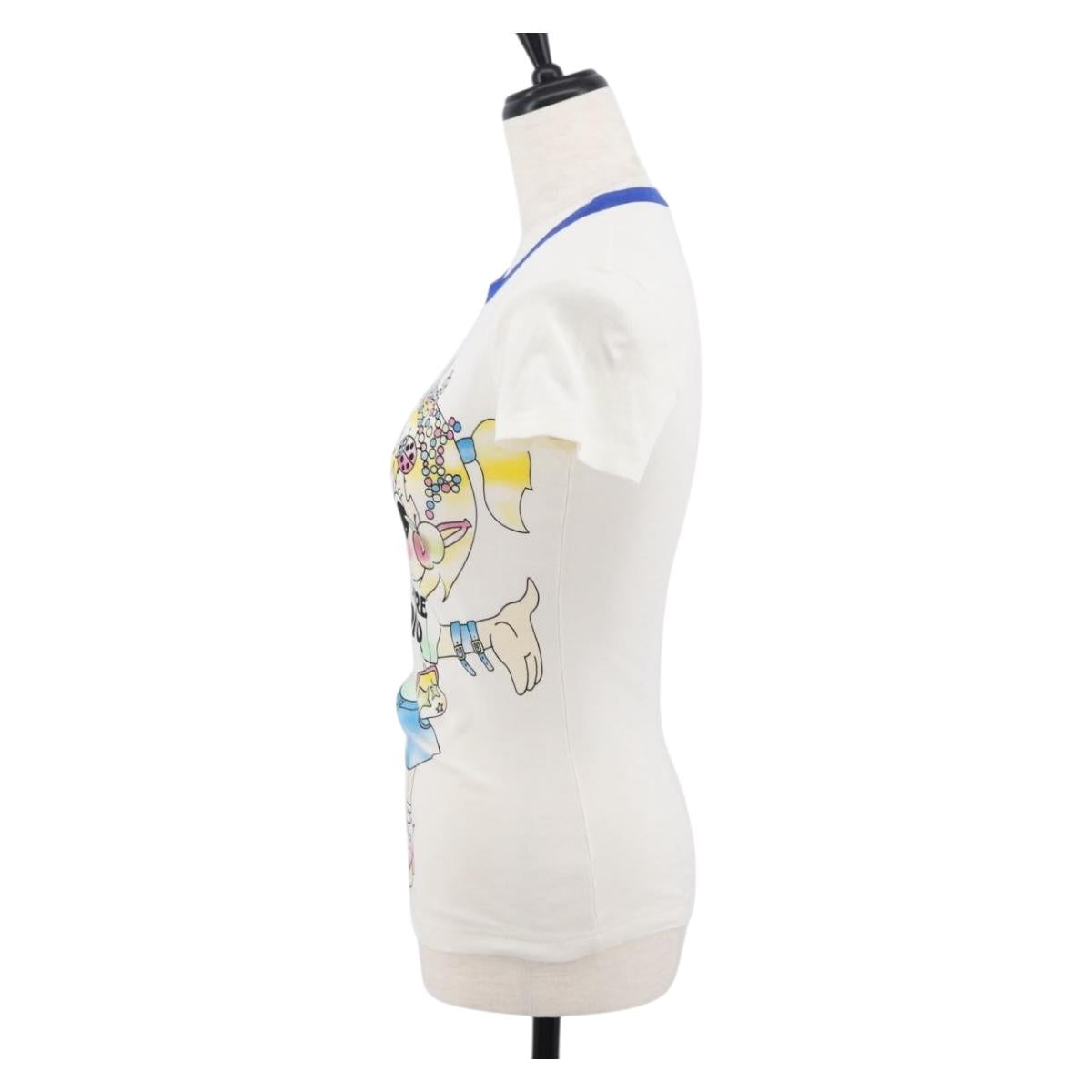 Christian Dior Short-sleeved T-shirt cotton White Auth 166469SM