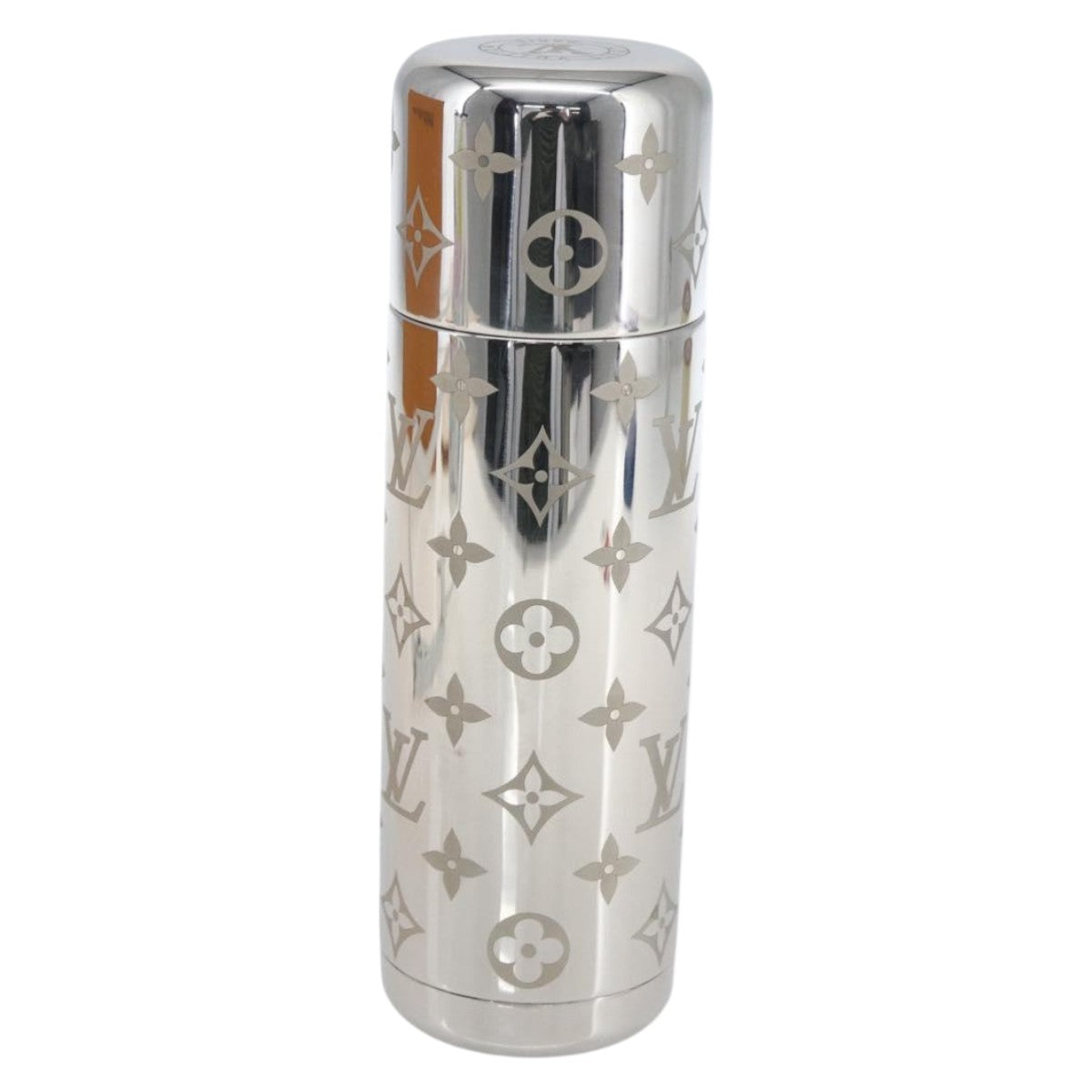LOUIS VUITTON Monogram Watercolor Flask Holder Water White GI0625 Auth 166471SM