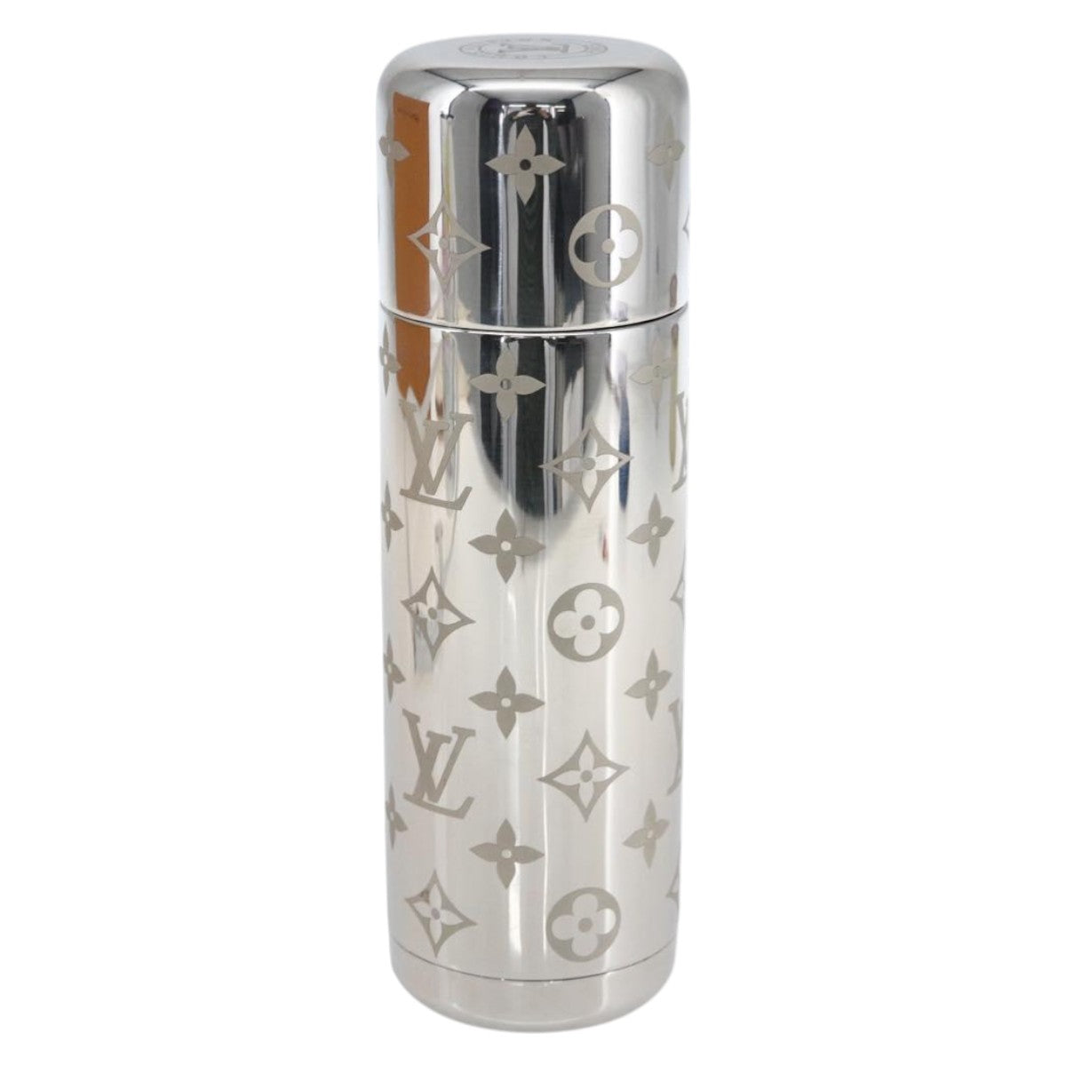 LOUIS VUITTON Monogram Watercolor Flask Holder Water White GI0625 Auth 166471SM
