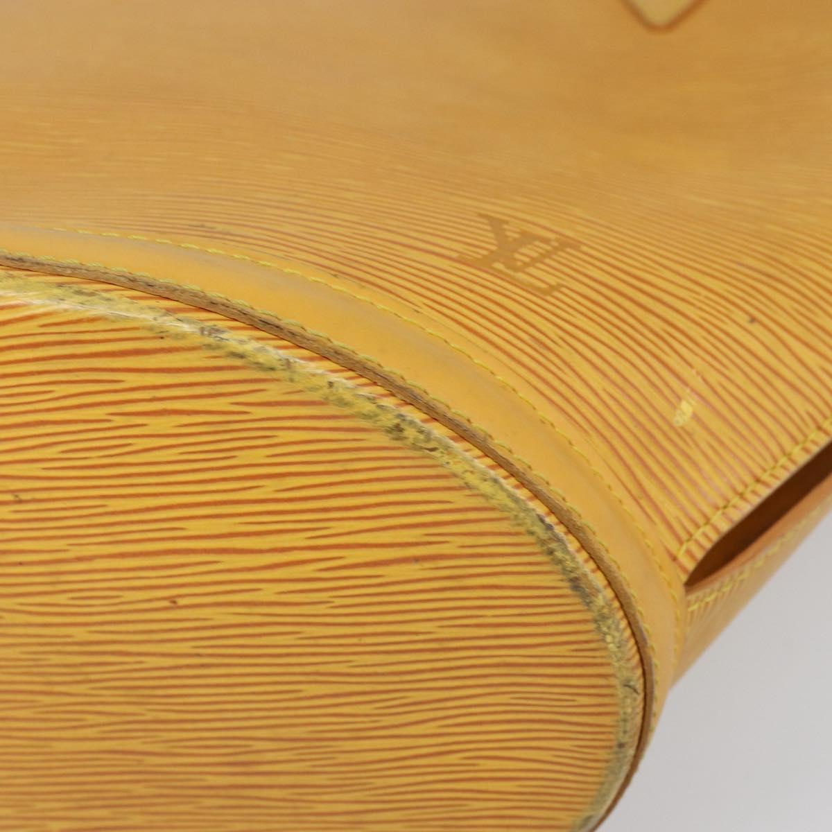 LOUIS VUITTON Epi Saint Jacques Shopping Shoulder Bag Yellow M52269 Auth 166474