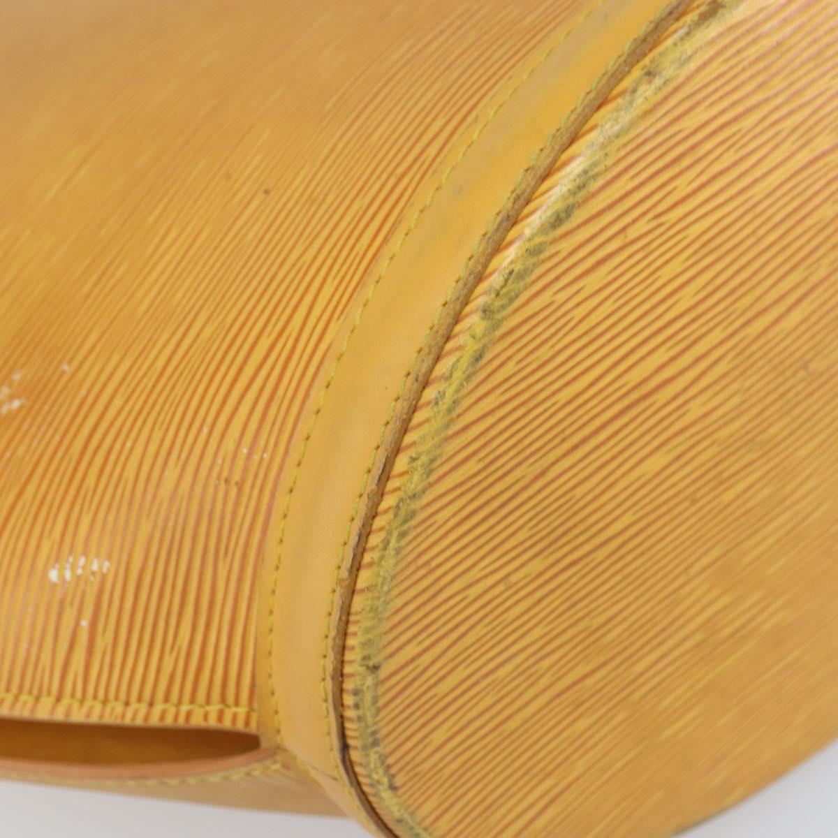 LOUIS VUITTON Epi Saint Jacques Shopping Shoulder Bag Yellow M52269 Auth 166474