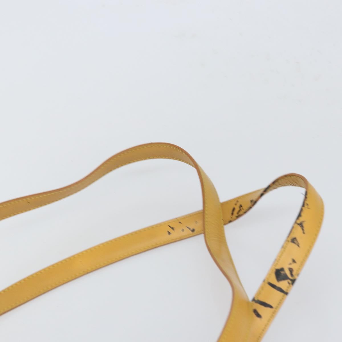 LOUIS VUITTON Epi Saint Jacques Shopping Shoulder Bag Yellow M52269 Auth 166474