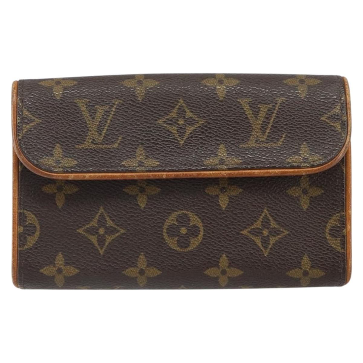 LOUIS VUITTON Monogram Pochette Florentine Waist bag M51855 LV Auth 166505