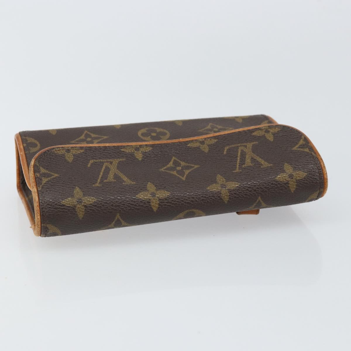 LOUIS VUITTON Monogram Pochette Florentine Waist bag M51855 LV Auth 166505