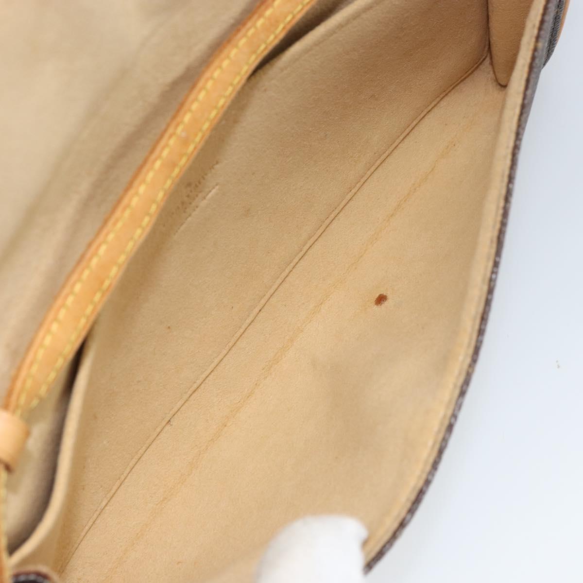 LOUIS VUITTON Monogram Pochette Twin GM Shoulder Bag M51852 LV Auth 166507