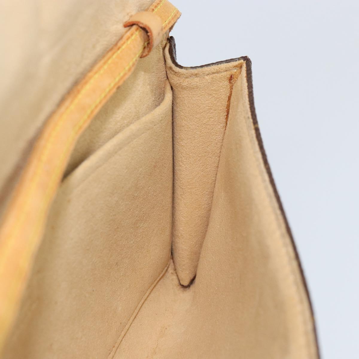 LOUIS VUITTON Monogram Pochette Twin GM Shoulder Bag M51852 LV Auth 166507