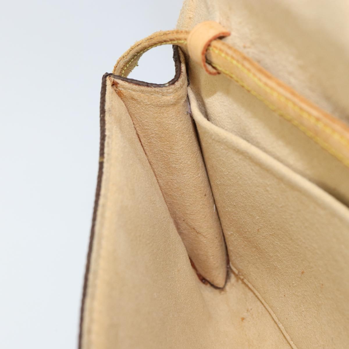 LOUIS VUITTON Monogram Pochette Twin GM Shoulder Bag M51852 LV Auth 166507