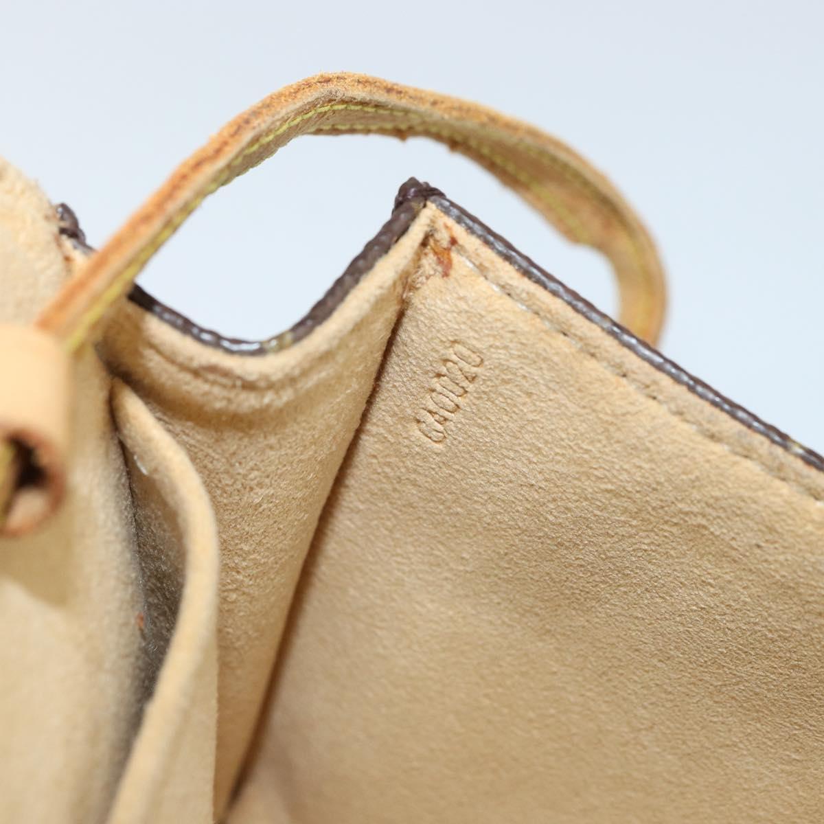 LOUIS VUITTON Monogram Pochette Twin GM Shoulder Bag M51852 LV Auth 166507