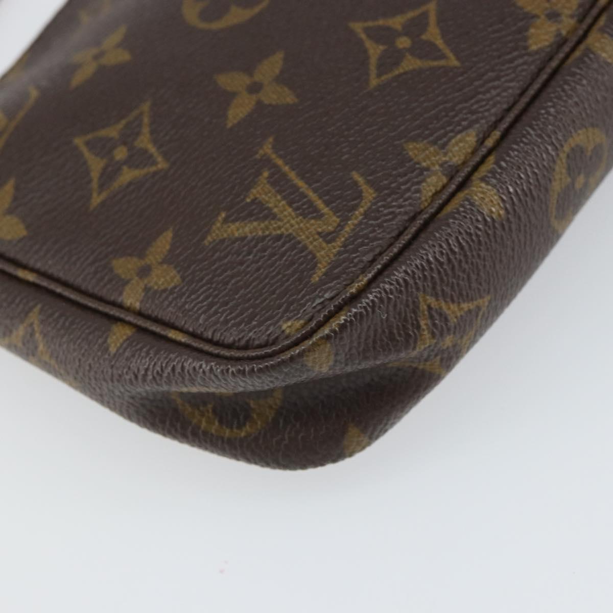 LOUIS VUITTON Monogram Pochette Accessoires Pouch M51980 LV Auth 166510