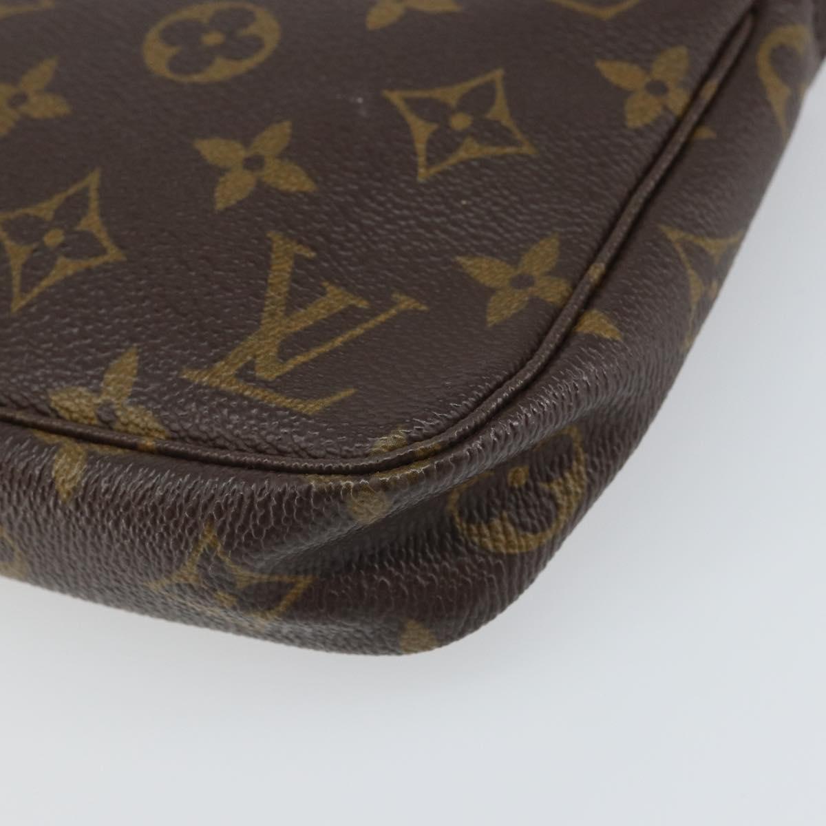 LOUIS VUITTON Monogram Pochette Accessoires Pouch M51980 LV Auth 166510
