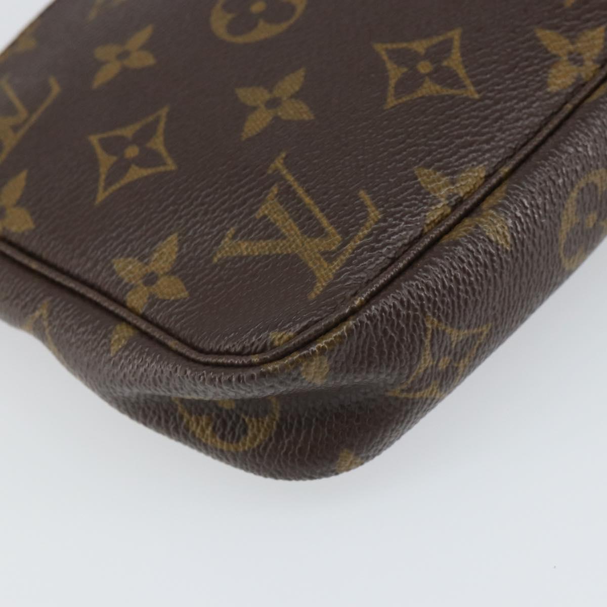 LOUIS VUITTON Monogram Pochette Accessoires Pouch M51980 LV Auth 166510