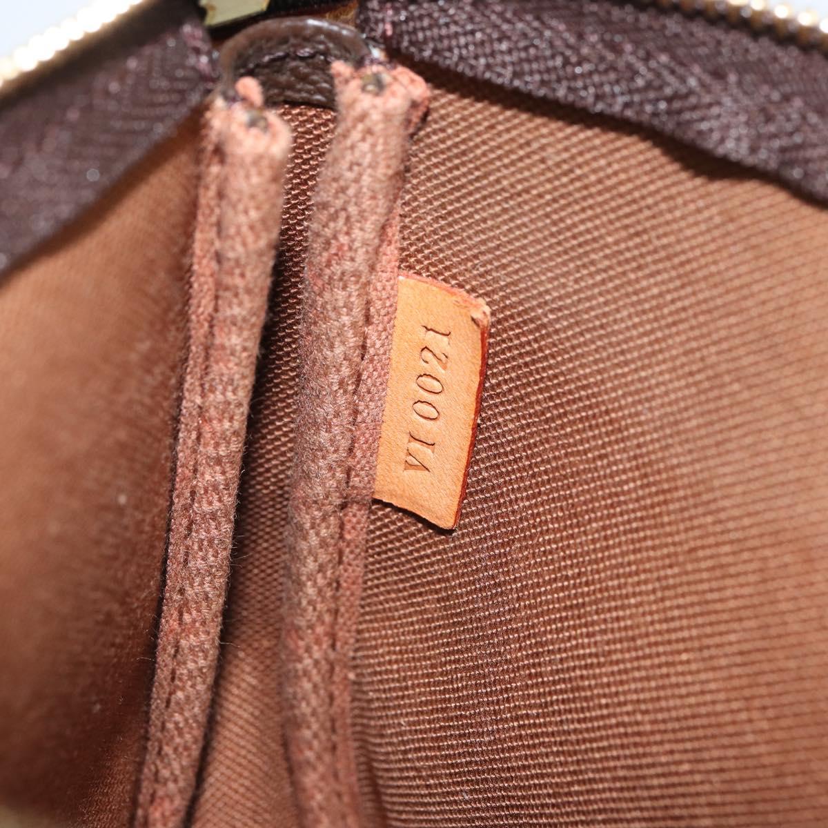 LOUIS VUITTON Monogram Pochette Accessoires Pouch M51980 LV Auth 166510