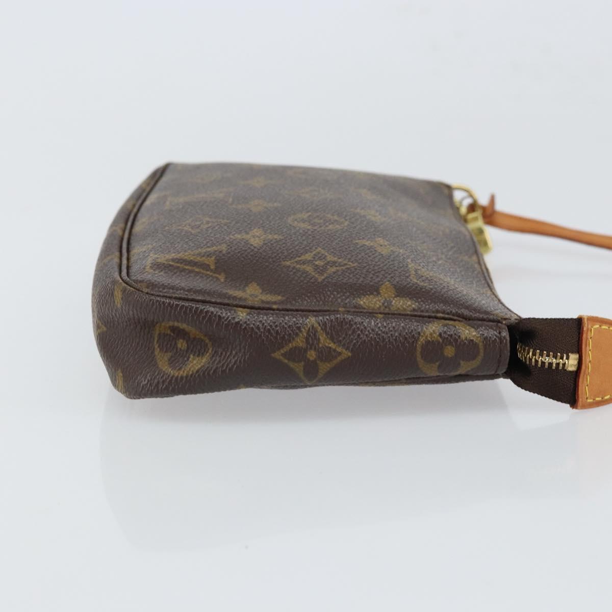 LOUIS VUITTON Monogram Pochette Accessoires Pouch M51980 LV Auth 166510