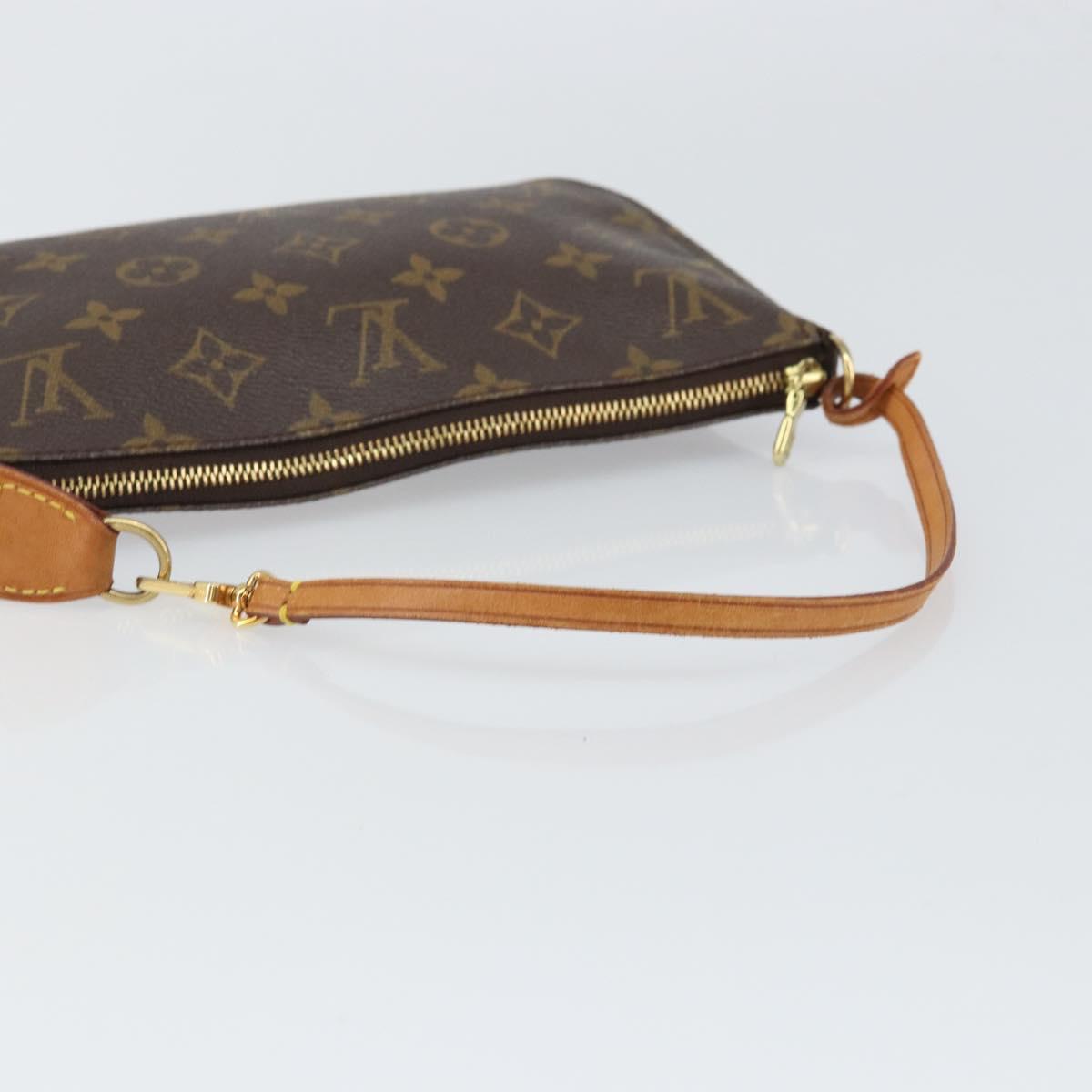 LOUIS VUITTON Monogram Pochette Accessoires Pouch M51980 LV Auth 166510