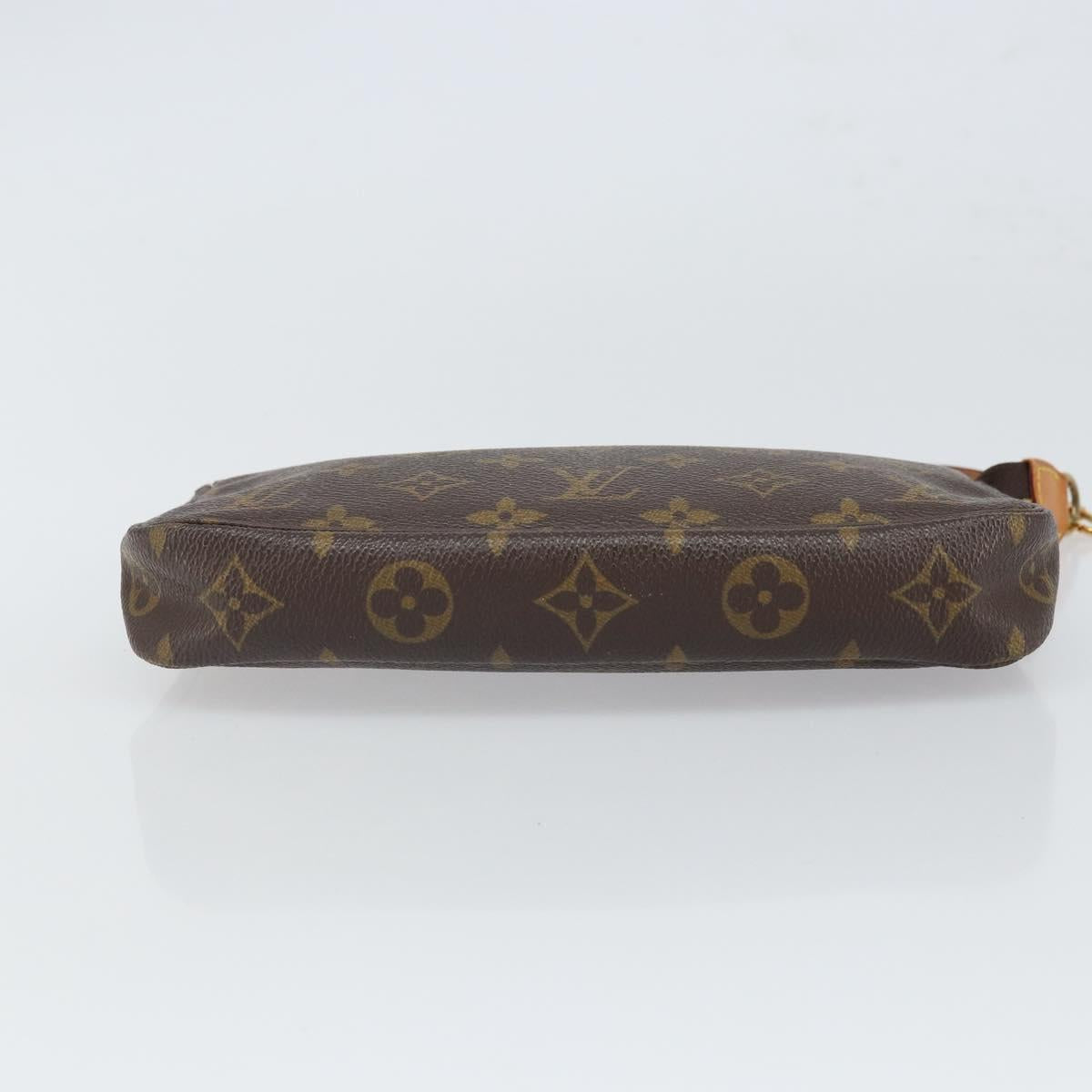 LOUIS VUITTON Monogram Pochette Accessoires Pouch M51980 LV Auth 166510