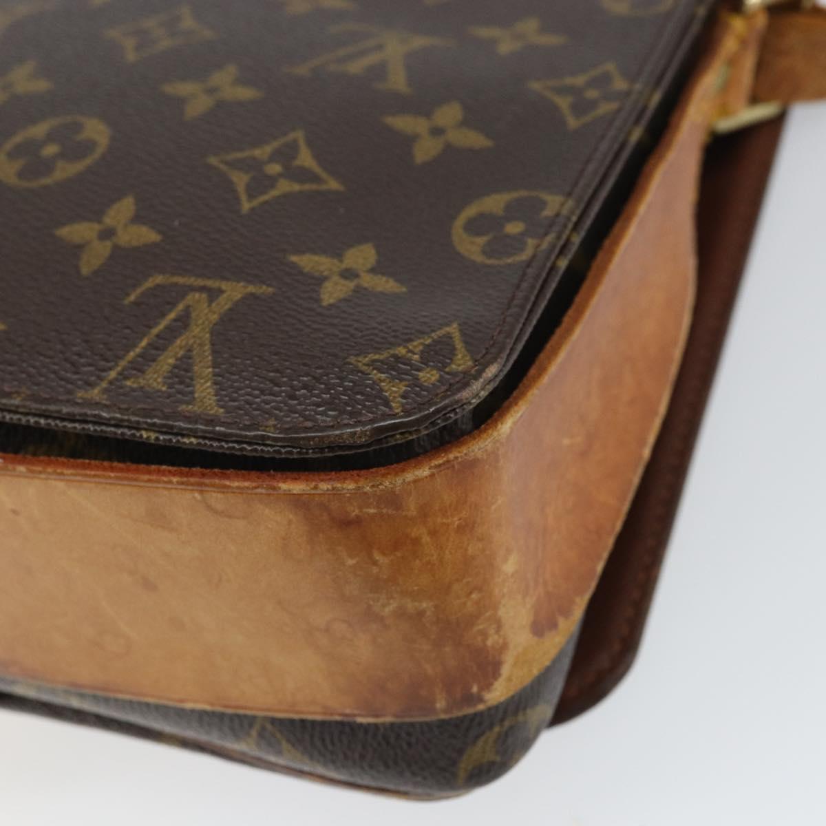 LOUIS VUITTON Monogram Cartouchiere GM Shoulder Bag M51252 LV Auth 166513
