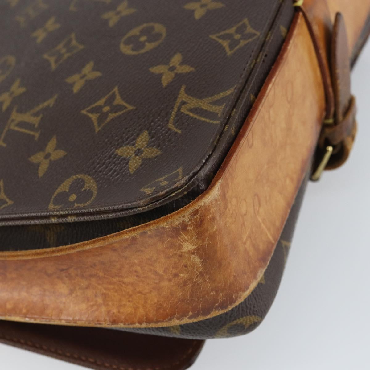 LOUIS VUITTON Monogram Cartouchiere GM Shoulder Bag M51252 LV Auth 166513