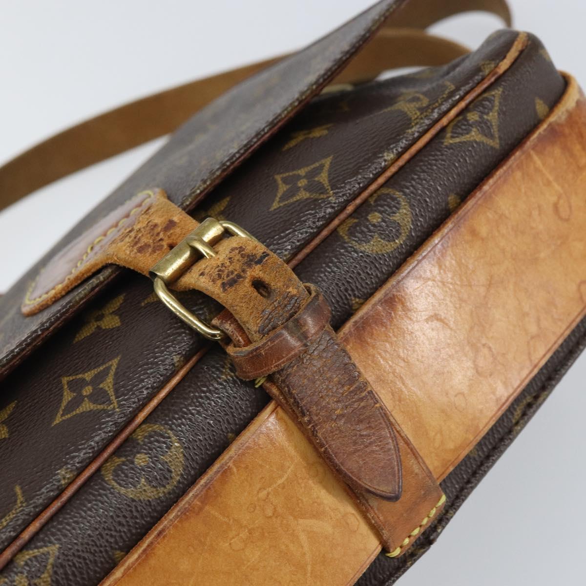 LOUIS VUITTON Monogram Cartouchiere GM Shoulder Bag M51252 LV Auth 166513