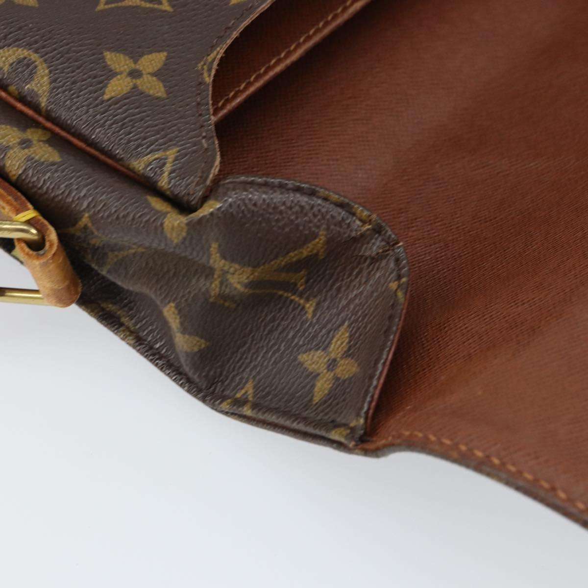 LOUIS VUITTON Monogram Cartouchiere GM Shoulder Bag M51252 LV Auth 166513
