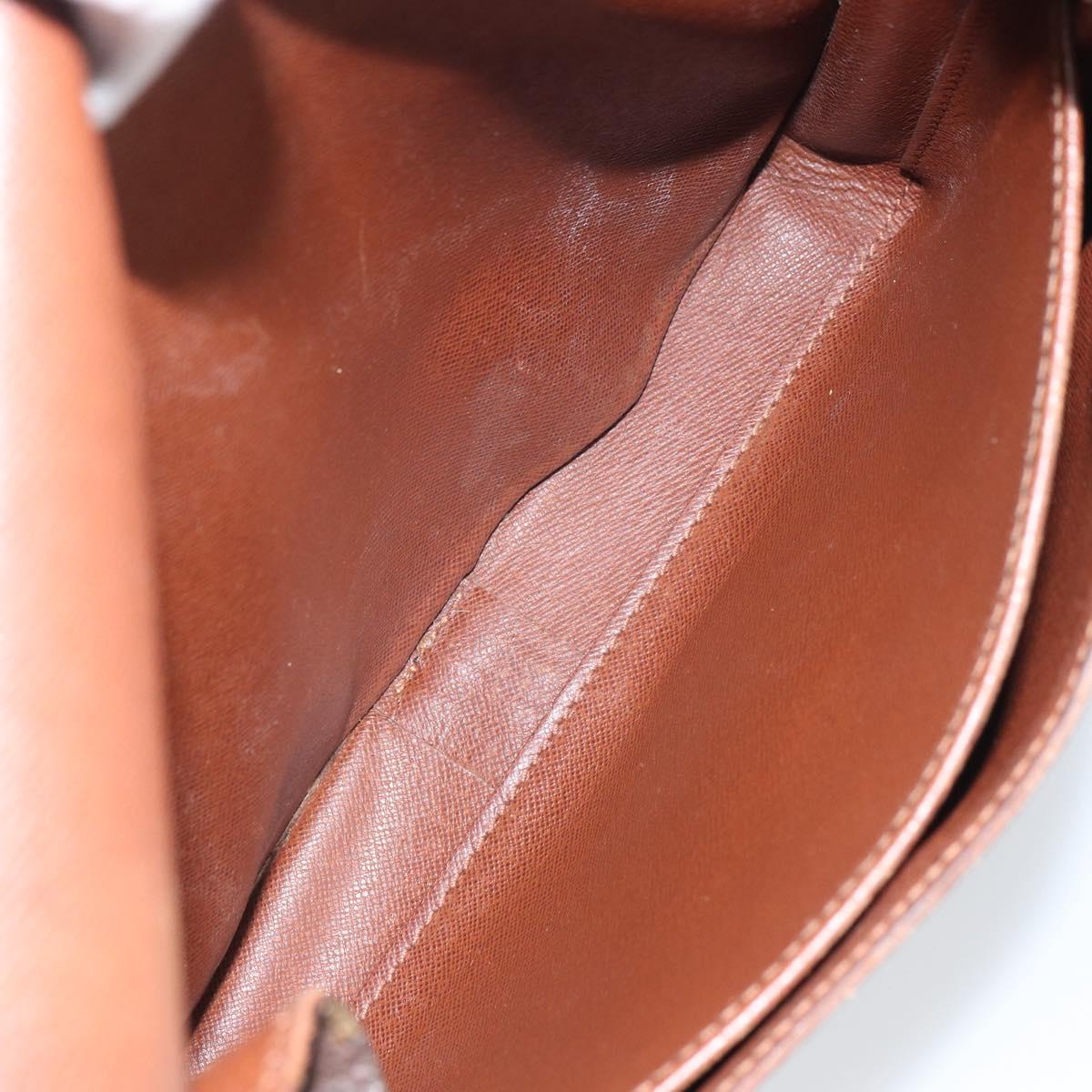 LOUIS VUITTON Monogram Cartouchiere GM Shoulder Bag M51252 LV Auth 166513