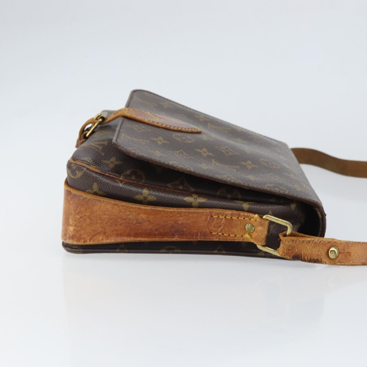 LOUIS VUITTON Monogram Cartouchiere GM Shoulder Bag M51252 LV Auth 166513