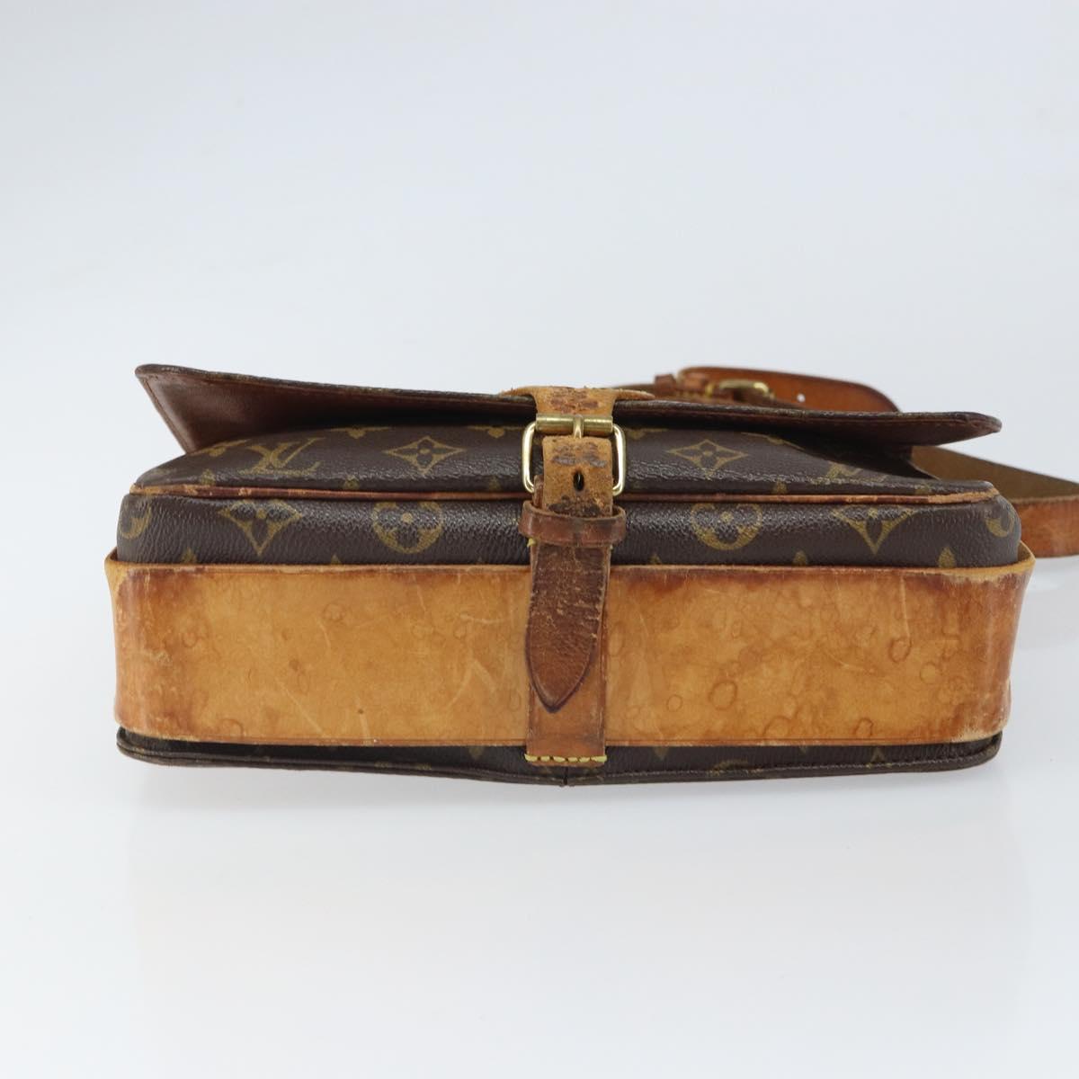 LOUIS VUITTON Monogram Cartouchiere GM Shoulder Bag M51252 LV Auth 166513