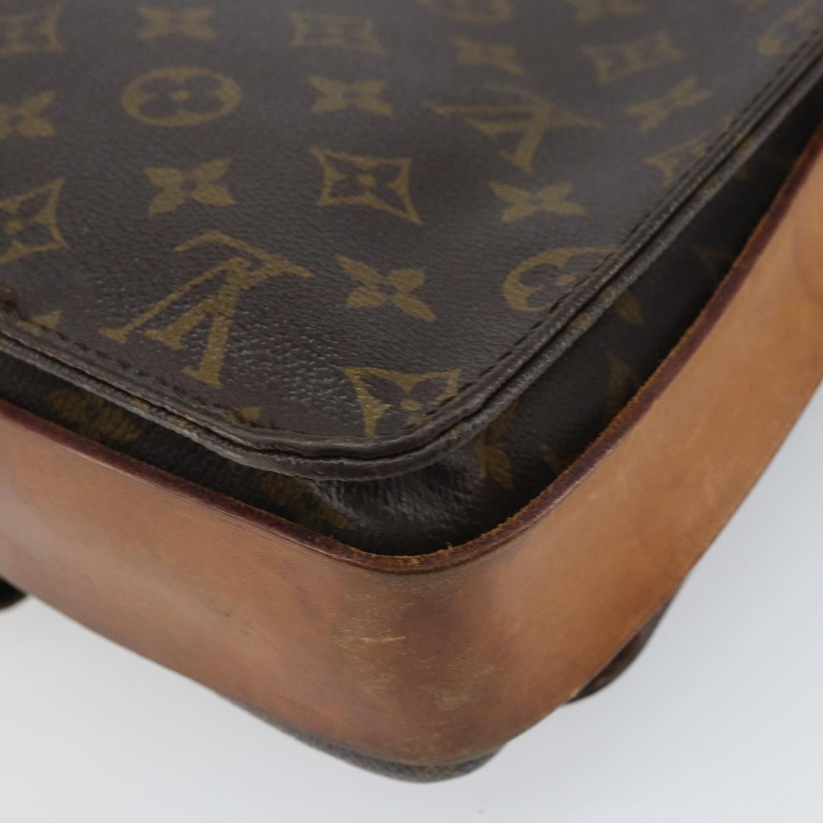 LOUIS VUITTON Monogram Cartouchiere GM Shoulder Bag M51252 LV Auth 166514